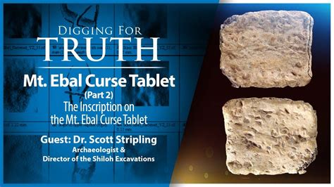 Mt Ebal Curse Tablets: Recent Breakthroughs in Translation